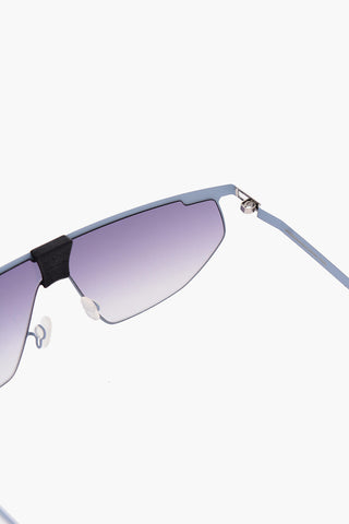 BERNARD WILLHELM Square-shaped PARIS Sunglasses with Shield Lens