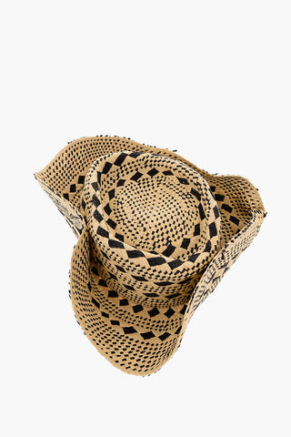 LORENZO JOVA Paper straw STEVENSON Panama Hat