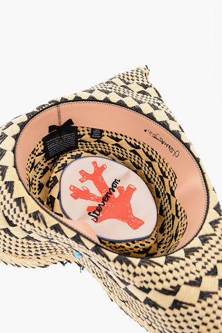LORENZO JOVA Paper straw STEVENSON Panama Hat