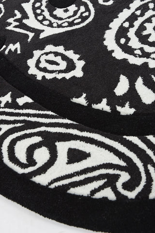 Printed Polyester PAILSLEY SMILEY Carpet