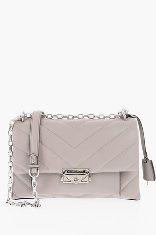 Quilted Soft-leather Crossbody Bag