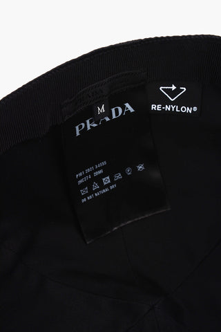 Cappello da Baseball in Re-nylon con Placca Logo Laterale