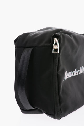 Canvas Travel Toiletry Case with Logo Print