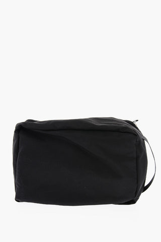 Canvas Travel Toiletry Case with Logo Print