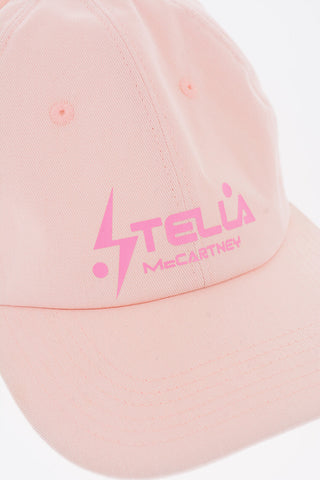 Cappello da Baseball con Stampa Logo in Lettering