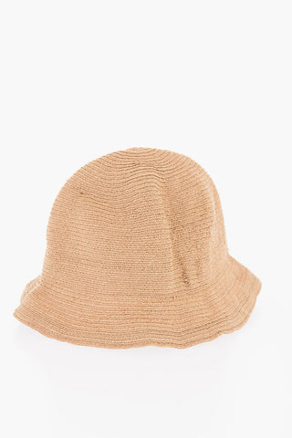 Straw CHOU CHOU Bucket Hat