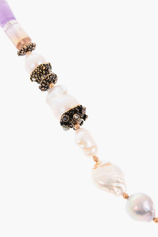 Collana Lunga con Pietre Dure