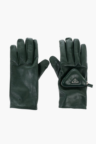 Leather TRIANGLE POCKET Gloves