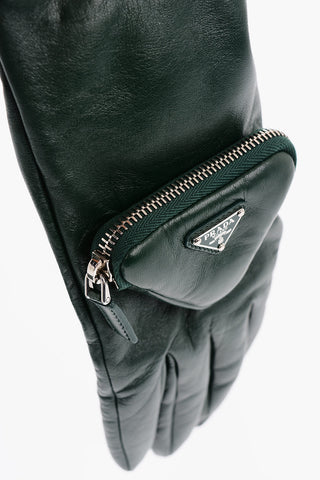 Leather TRIANGLE POCKET Gloves