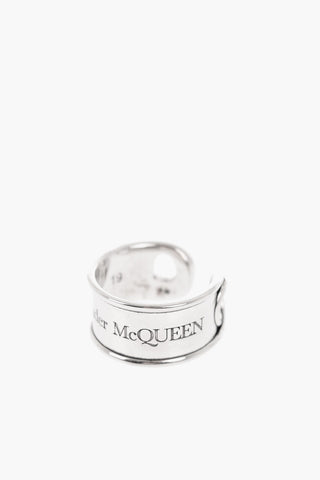 Silver SAFETY PIN Ring