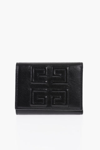 Leather Three Fold Small Wallet