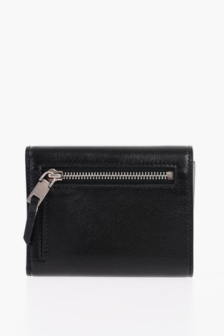 Leather Three Fold Small Wallet