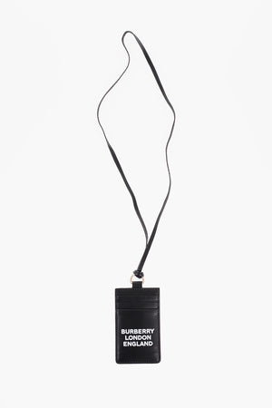 Leather Card Folder Necklace