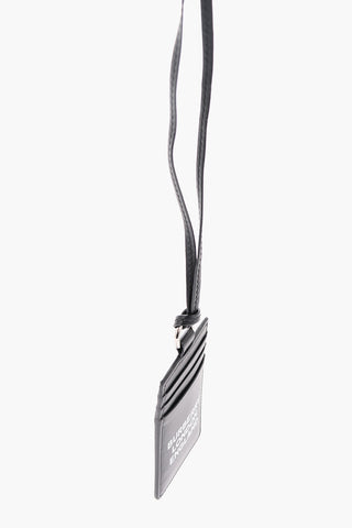 Leather Card Folder Necklace