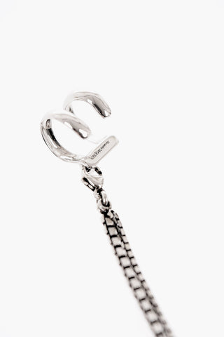Removable Pendant Single Cuff Earring