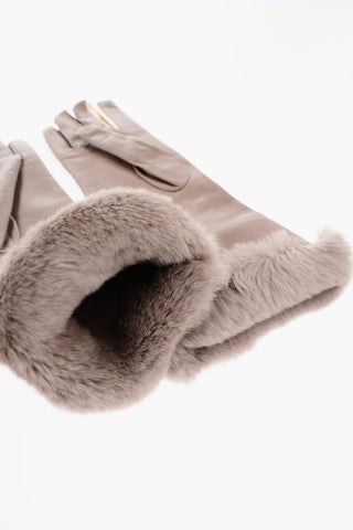 Cashmere Lined Suede Gloves