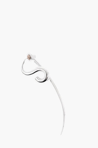 Silver HOOK XL Single Earring