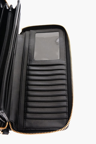 MICHAEL Textured Leather TRAVEL CONTINENTAL Wallet