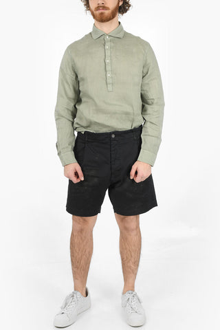 Shorts HAND ME DOWN con Dettaglio a Schizzi di Vernice