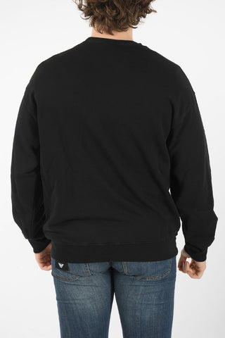 MARTEN Sweatshirt with Contrasting Lettering and Laces