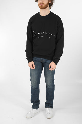 MARTEN Sweatshirt with Contrasting Lettering and Laces