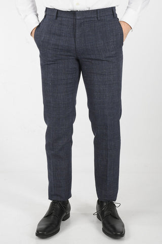 CC COLLECTION district check flax and virgin wool RETAILORED 2-button suit