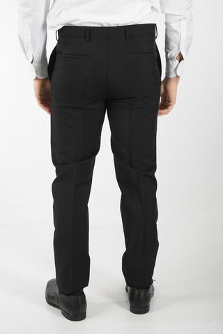 Abito in Misto Lana con Revers Classico
