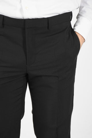 Abito in Misto Lana con Revers Classico