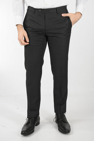 virgin wool center vent peak lapel CERIM.ACADEMY 3 piece waistcoat suit