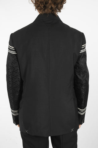 Blazer Monopetto Foderato Con Tasche Ad Aletta
