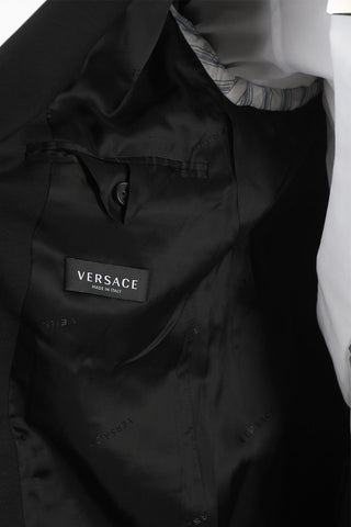 Blazer Monopetto Foderato Con Tasche Ad Aletta