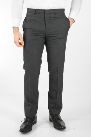 Wool Single-breasted Suit with Notch Lapel