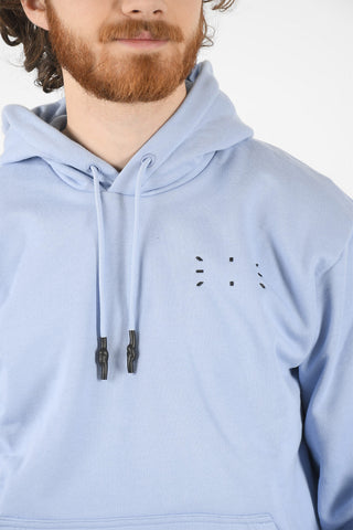 MCQ N.0 Cangaroo Pocket and Embossed Contrasting Detailing Hoodie