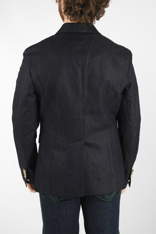 Blazer BOSTON DB Doppiopetto Semifoderato con Bottoni Dorati