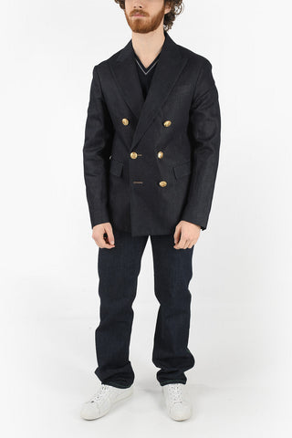 Blazer BOSTON DB Doppiopetto Semifoderato con Bottoni Dorati