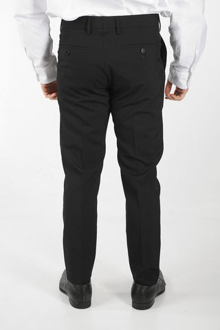 Virgin-wool Unisex Tailored Pants