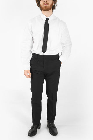 Virgin-wool Unisex Tailored Pants
