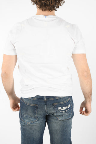 MCQ N.0 Embossed Detailing Crew-neck T-shirt