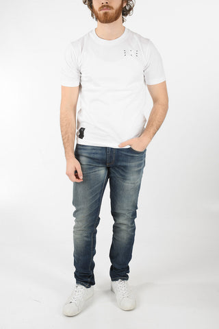 MCQ N.0 Embossed Detailing Crew-neck T-shirt
