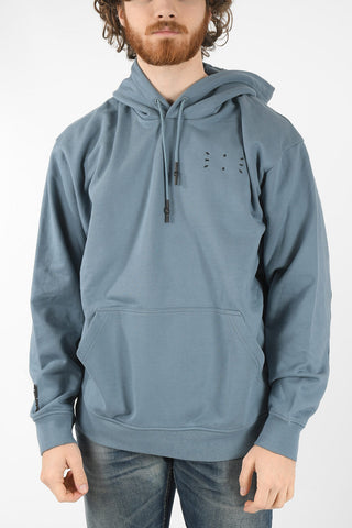 MCQ N.0 Cangaroo Pocket and Embossed Contrasting Detailing Hoodie