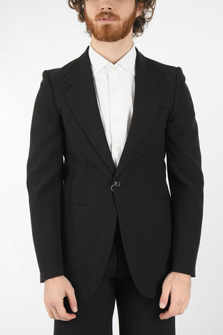 MM10 Abito 1 Bottone con Pantaloni Ampi