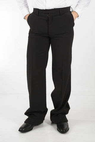 MM10 Abito 1 Bottone con Pantaloni Ampi