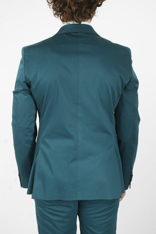CC COLLECTION side vents peak lapel 3 piece waistcoat suit