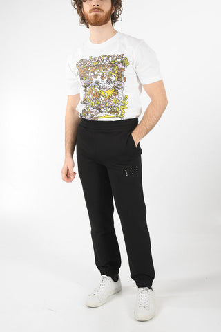 MCQ N.0 Joggers con Coulisse e Dettaglio a Contrasto in Rilievo