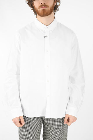 Button-down Shirt detailed with TIGER CREST Embroidery