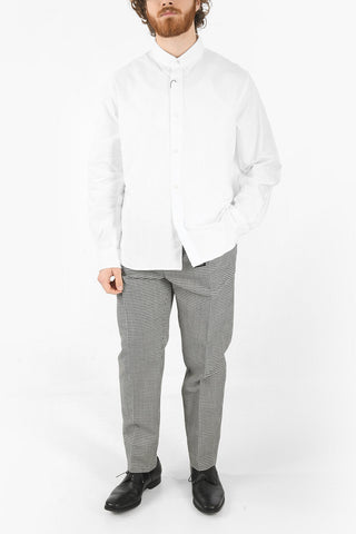 Button-down Shirt detailed with TIGER CREST Embroidery