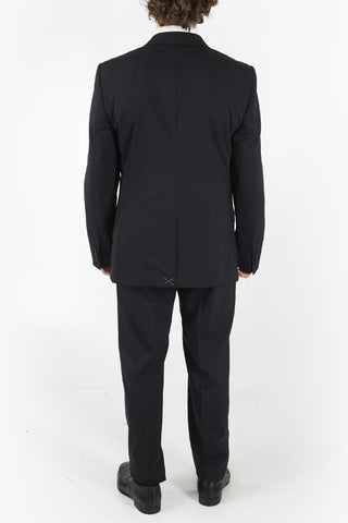Stretchy Virgin-wool MARTINI Single-breasted Suit with Notch Lapel