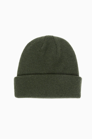 solid color wool blend beanie