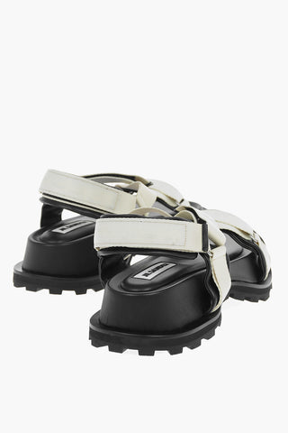 Velcro Closure TREKKING Platform Sandals