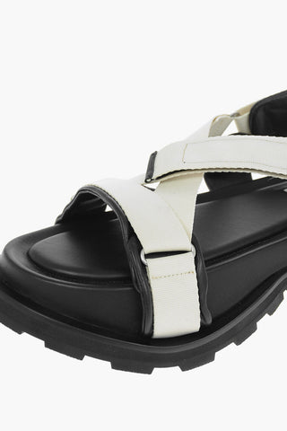 Velcro Closure TREKKING Platform Sandals